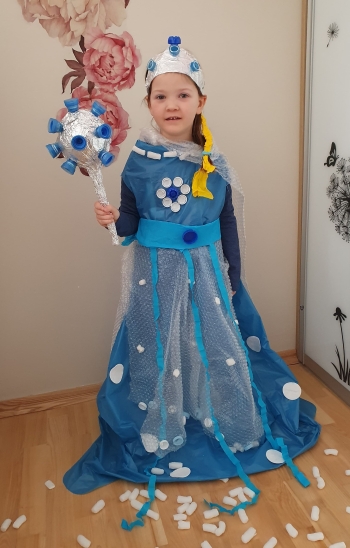 Basia Karpińska strój Elsa