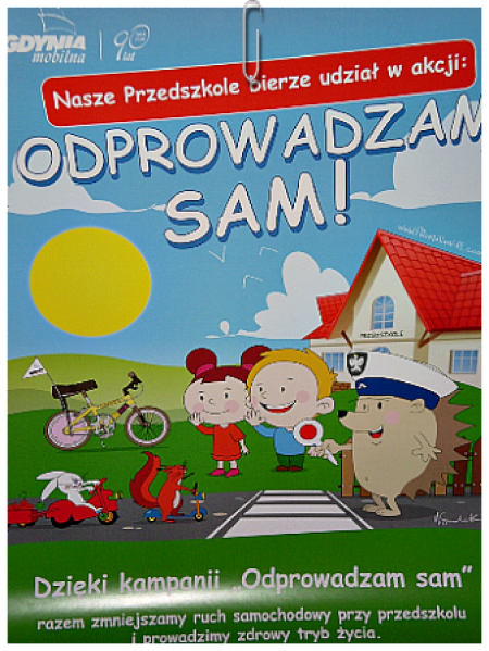 7 edycja kampanii ODPROWADZAM SAM - 01.04.2019